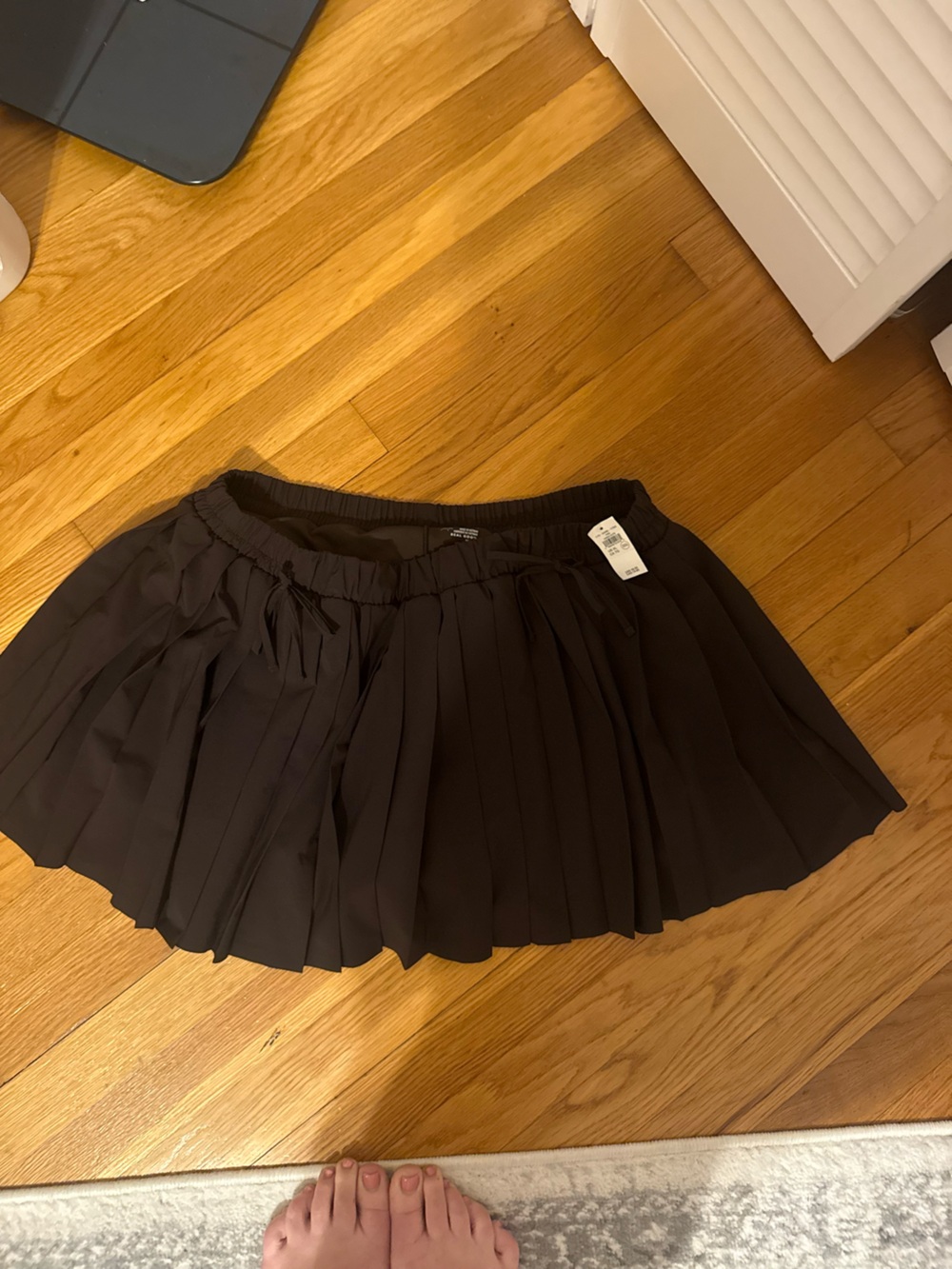 Brown Pleated Mini Skirt - offline/aerie
